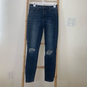 American Eagle High Rise Jegging Jean Size 10